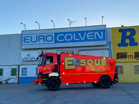 EUROCOLVEN EMBELLECE A "LA BESTIA"  DE GRÚAS BOSQUE